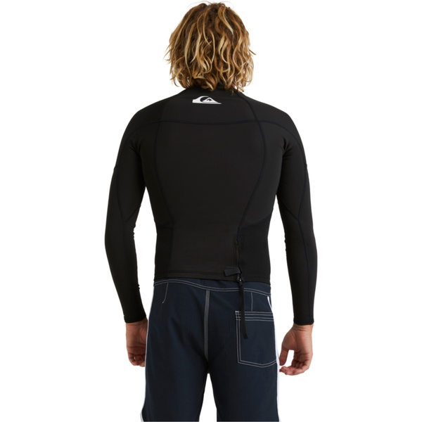 2026 Quiksilver Mens Prologue 1mm Long Sleeve Wetsuit Jacket EQYW803063 - Black